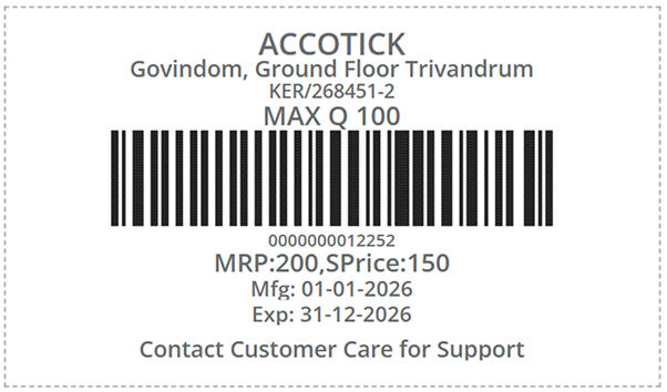 Billing Barcode